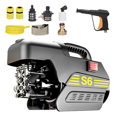 2500W 200bar High Pressure Portable Auto Car Wash Machine 2021 Hot Selling Industrial Portable Washer Helloleiboo Car Washing Machine